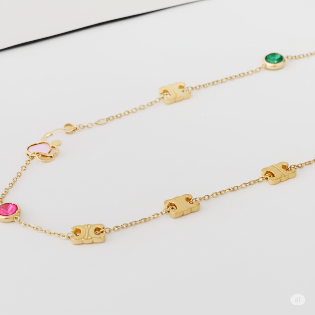 Elena Gold Necklace