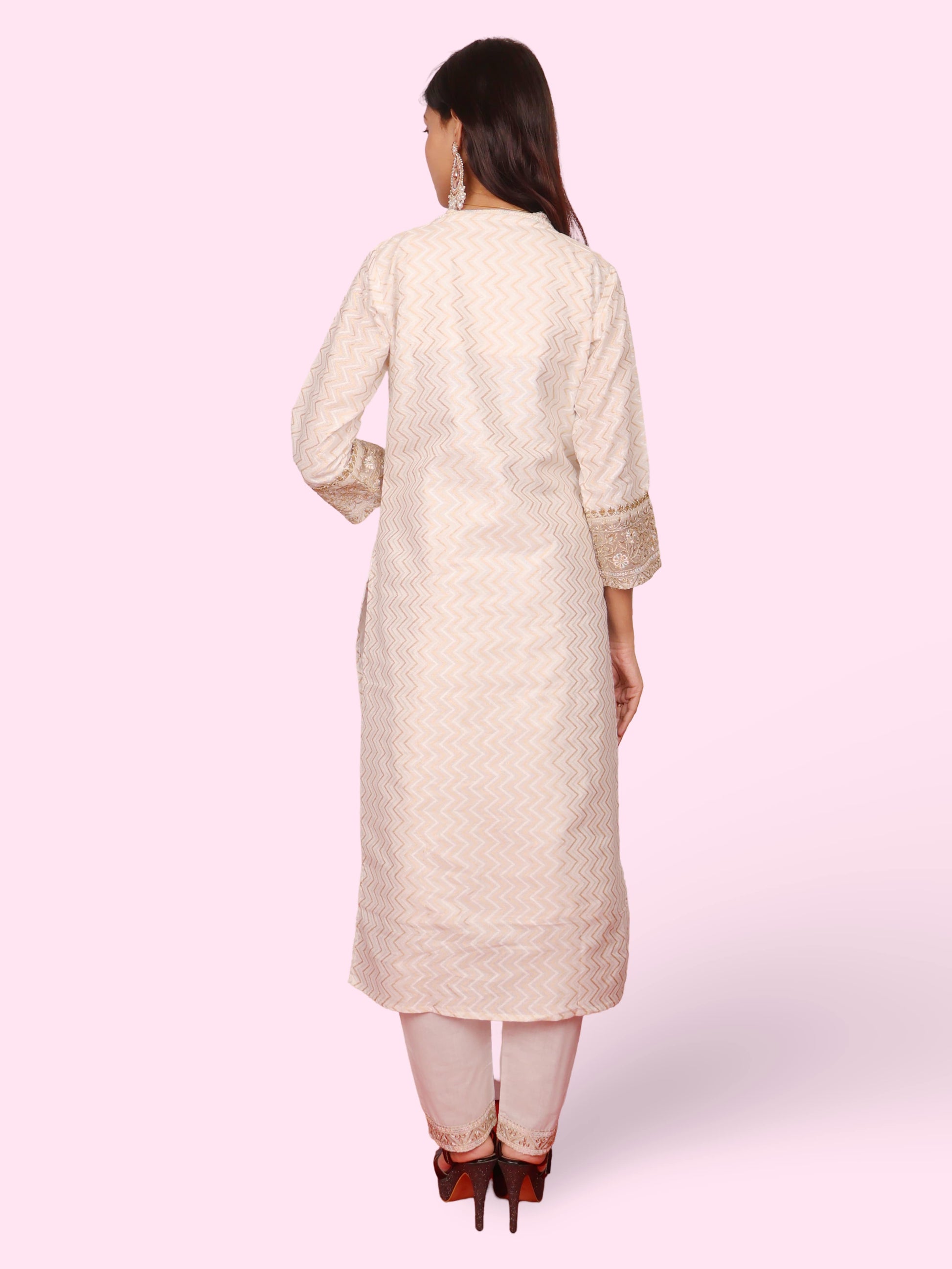 Women's Cotton Kurta-Pant, and Dupatta Set-2
