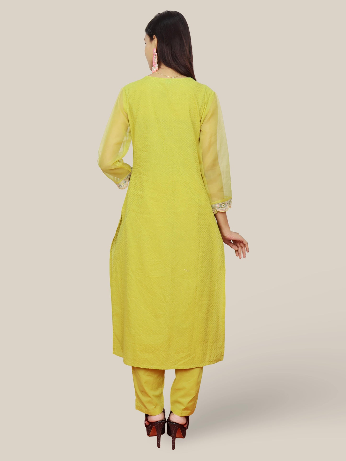 Women's Cotton Kurta-Pant, and Dupatta Set-2