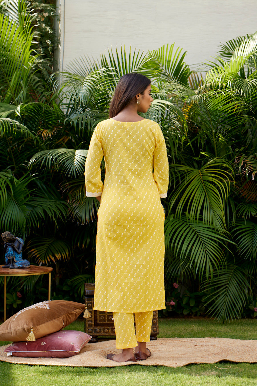 Yellow Co-ord Kurta Set-2