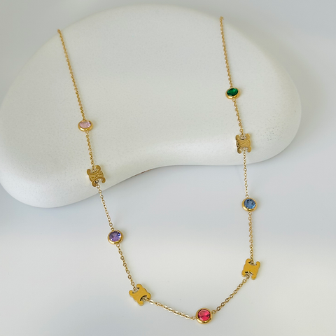 Elena Gold Necklace